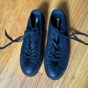 Converse Black Platform Chuck Taylors
